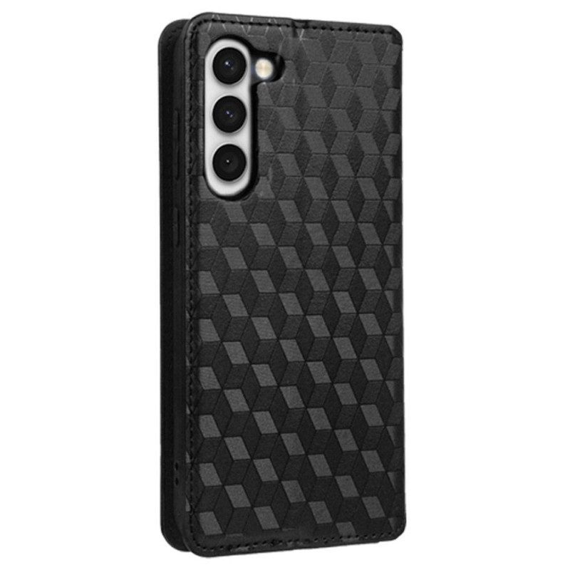 Bescherming Hoesje voor Samsung Galaxy S23 5G Folio-hoesje 3d Patroon