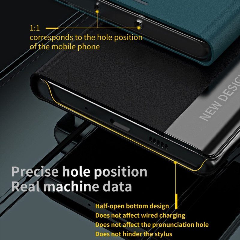Bescherming Hoesje voor Samsung Galaxy S23 Plus 5G Folio-hoesje Nieuw Ontwerp