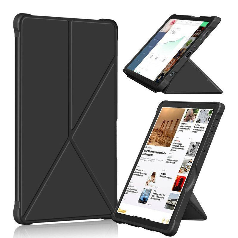 Bescherming Hoesje voor Samsung Galaxy Tab A7 Lite Origami