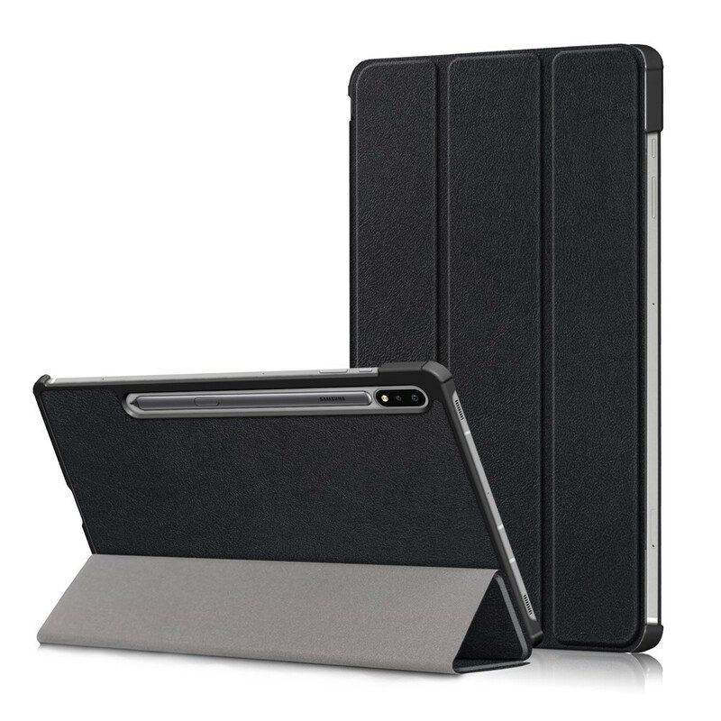 Bescherming Hoesje voor Samsung Galaxy Tab S8 / Tab S7 Versterkte Tri Fold