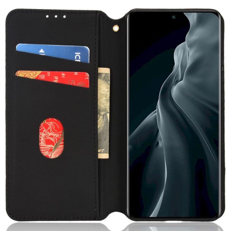 Bescherming Hoesje voor Xiaomi 12 Lite Folio-hoesje 3d Textuur