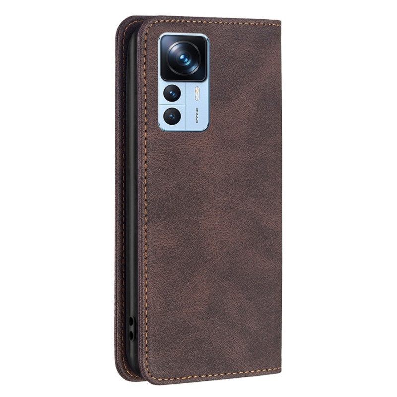 Bescherming Hoesje voor Xiaomi 12T / 12T Pro Folio-hoesje Binfen-kleur