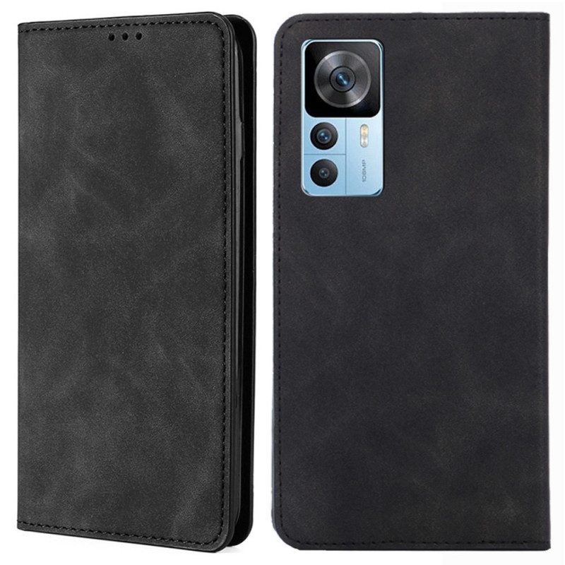 Bescherming Hoesje voor Xiaomi 12T / 12T Pro Folio-hoesje Elegantie Van Kunstleer