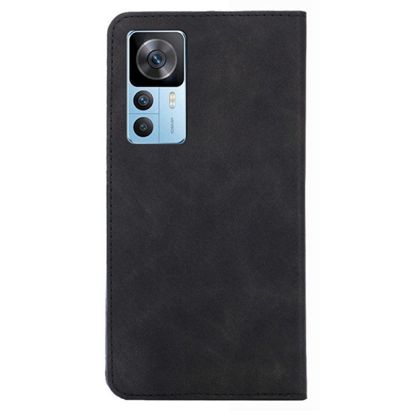 Bescherming Hoesje voor Xiaomi 12T / 12T Pro Folio-hoesje Leer-effect