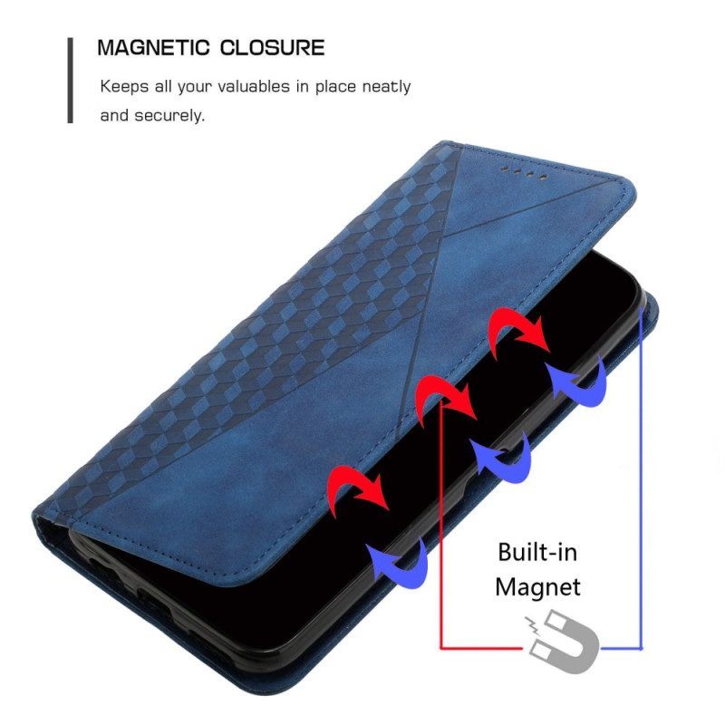 Bescherming Hoesje voor Xiaomi Redmi A1 Folio-hoesje Kubieke Stijl Skin-touch