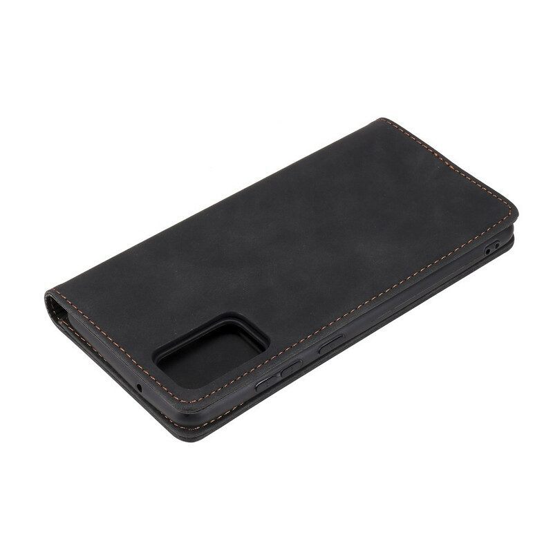 Bescherming Hoesje voor Xiaomi Redmi Note 10 5G Folio-hoesje Driekleurige Lederen Stijl