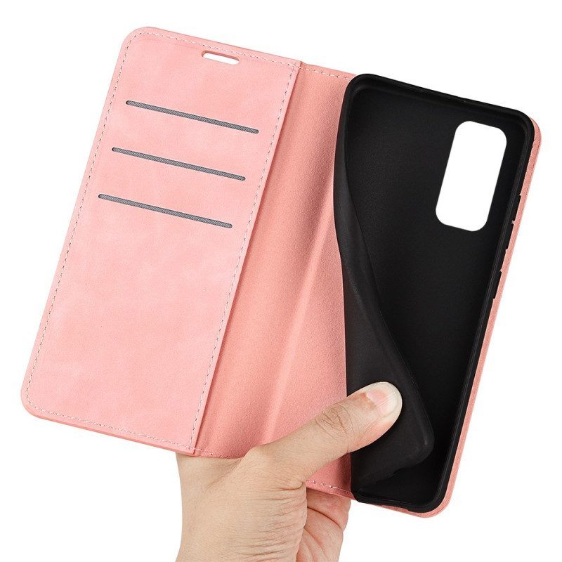 Bescherming Hoesje voor Xiaomi Redmi Note 11 / 11S Folio-hoesje Leer-effect