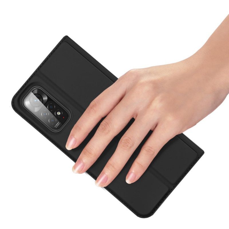 Bescherming Hoesje voor Xiaomi Redmi Note 11 / 11S Folio-hoesje Skinpro Dux Ducis