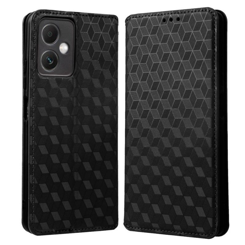 Bescherming Hoesje voor Xiaomi Redmi Note 12 5G Folio-hoesje 3d Patroon