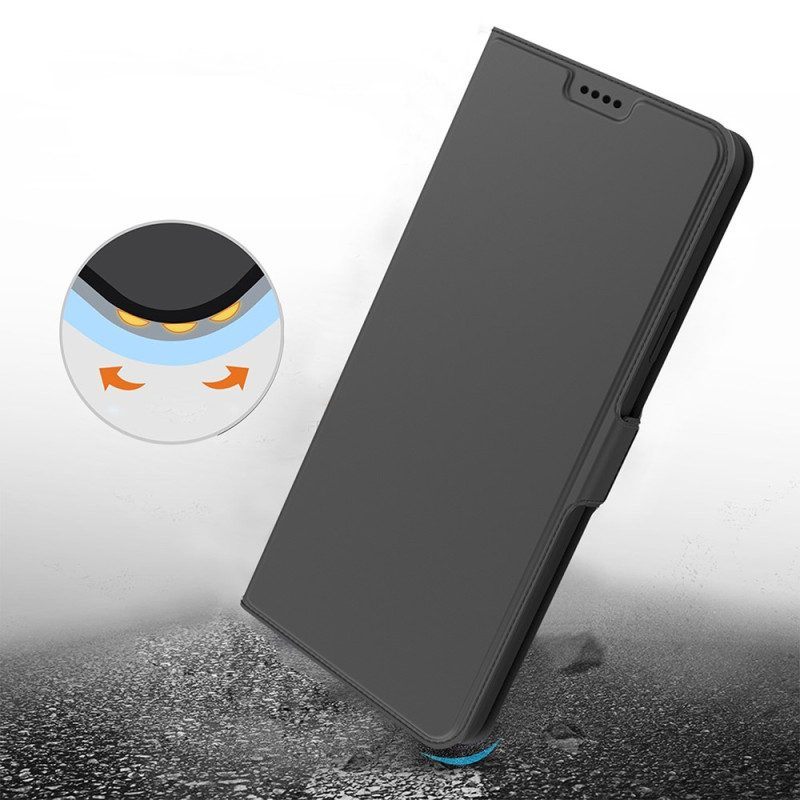 Bescherming Hoesje voor Xiaomi Redmi Note 12 5G Folio-hoesje Leren Styling