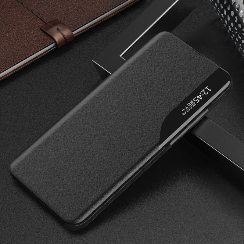 Bescherming Hoesje voor Xiaomi Redmi Note 12 5G Kunstleer