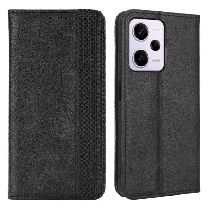 Bescherming Hoesje voor Xiaomi Redmi Note 12 Pro Folio-hoesje Vintage