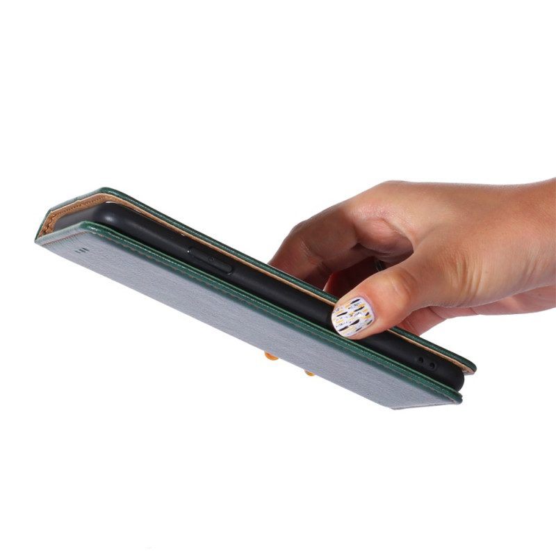 Bescherming Hoesje voor Xiaomi Redmi Note 12 Pro Plus Folio-hoesje Kunstleer Stiksels