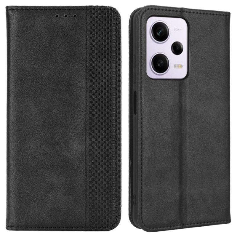 Bescherming Hoesje voor Xiaomi Redmi Note 12 Pro Plus Folio-hoesje Vintage