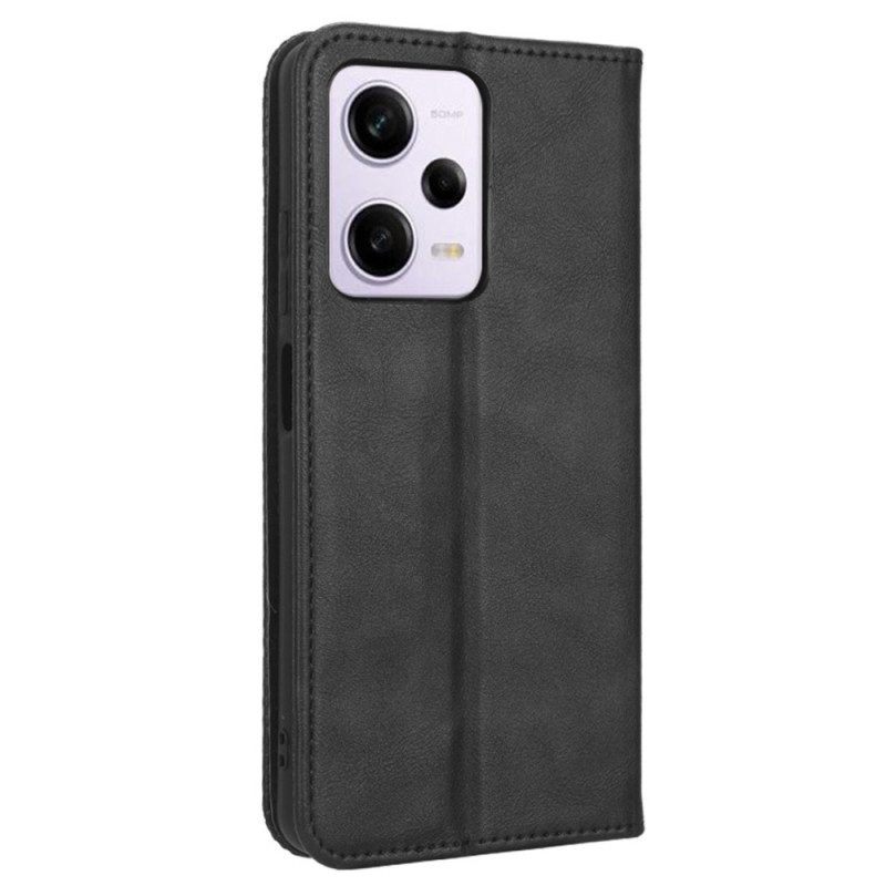 Bescherming Hoesje voor Xiaomi Redmi Note 12 Pro Plus Folio-hoesje Vintage