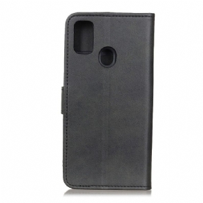 Flip Case voor OnePlus Nord N10 Marius Mat Leereffect