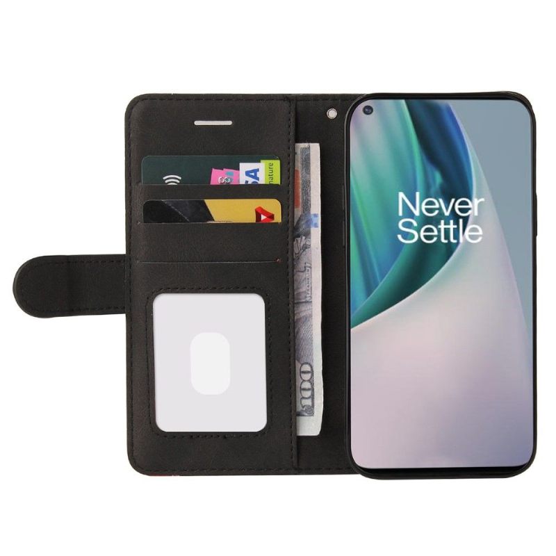 Folio-hoesje voor OnePlus Nord N10 Bicolor Artistiek