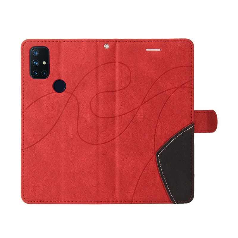 Folio-hoesje voor OnePlus Nord N10 Bicolor Artistiek