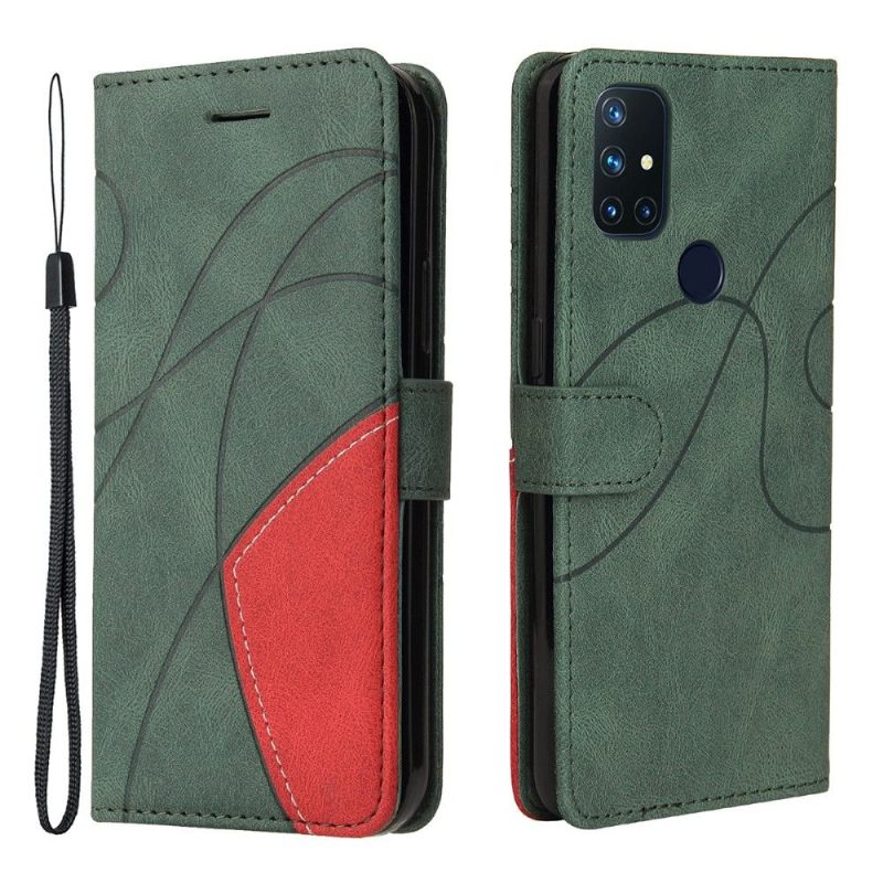 Folio-hoesje voor OnePlus Nord N10 Bicolor Artistiek