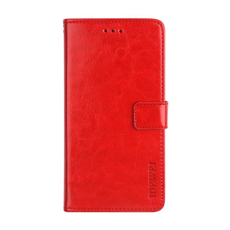 Folio-hoesje voor OnePlus Nord N10 Idewei Folio Ledereffect