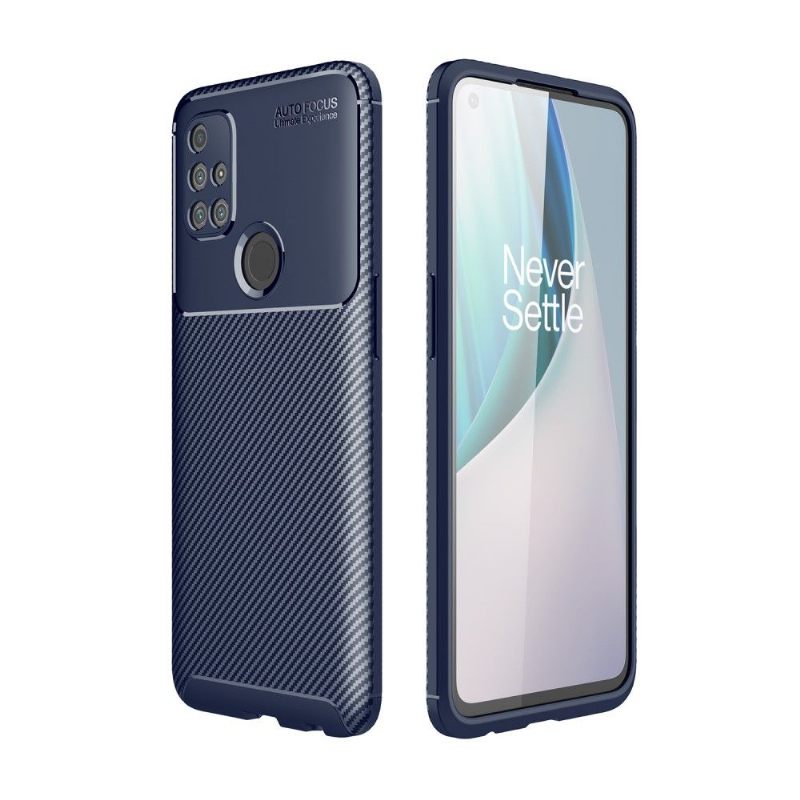 Telefoonhoesje voor OnePlus Nord N10 Koolstofvezeleffect