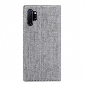 Folio-hoesje voor Samsung Galaxy Note 10+ / Note 10+ 5G Bretels Met Ondersteuningsfunctie