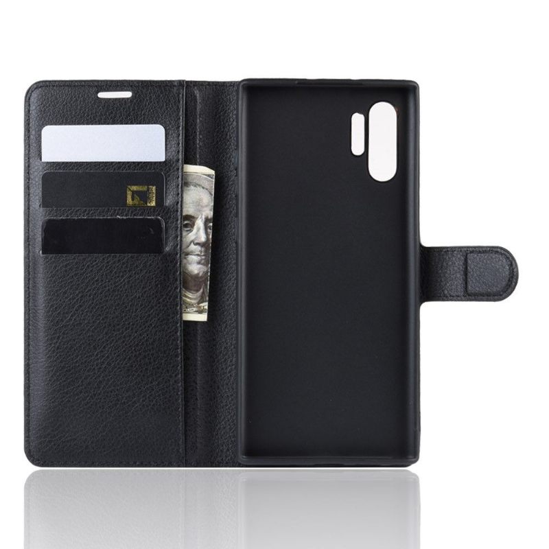 Folio-hoesje voor Samsung Galaxy Note 10+ / Note 10+ 5G Portemonnee Leren Leerstijl