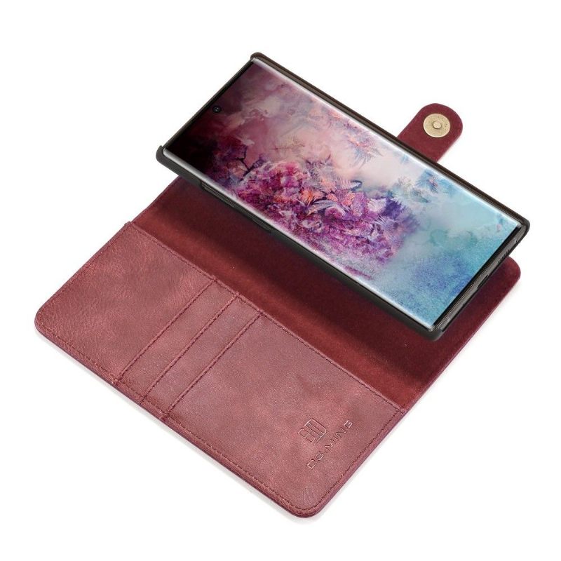 Hoesje Folio-hoesje voor Samsung Galaxy Note 10+ / Note 10+ 5G Portemonnee Met Verwijderbare Schaal