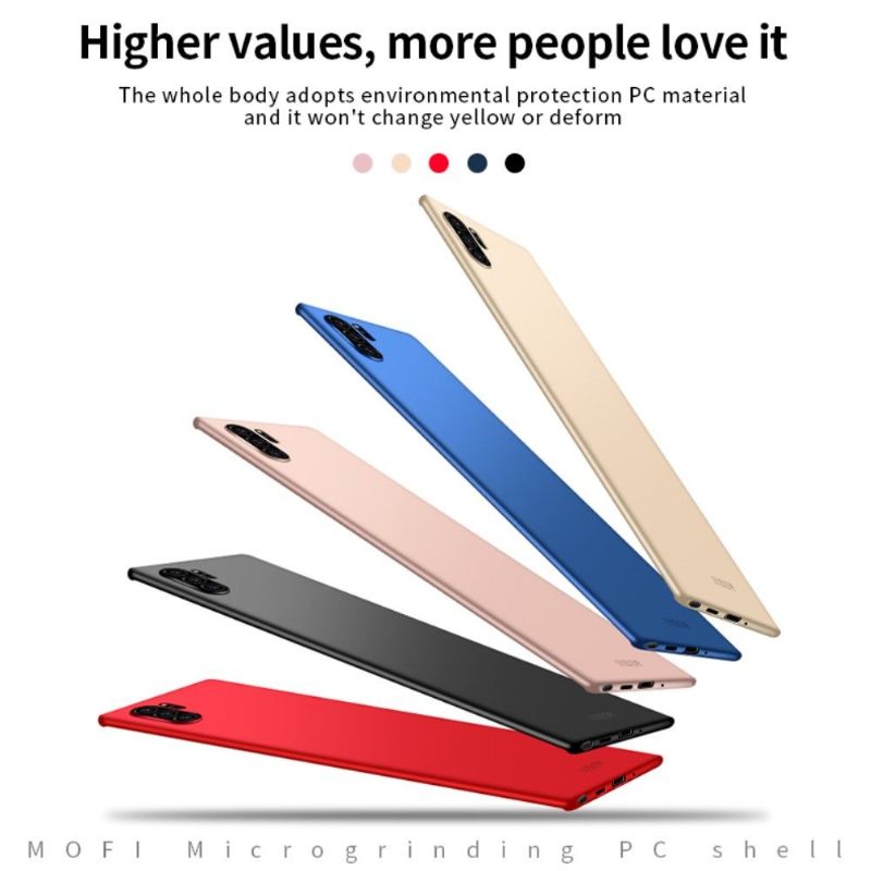 Hoesje voor Samsung Galaxy Note 10+ / Note 10+ 5G Anti-fall Mofi Ultra Fijn Mat