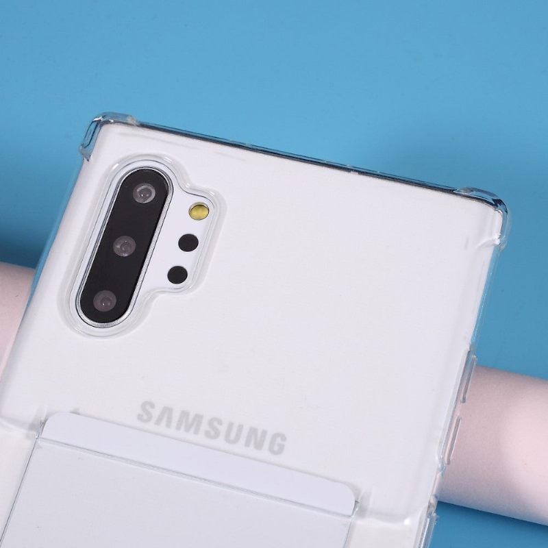 Hoesje voor Samsung Galaxy Note 10+ / Note 10+ 5G Kaarthouder Wissen