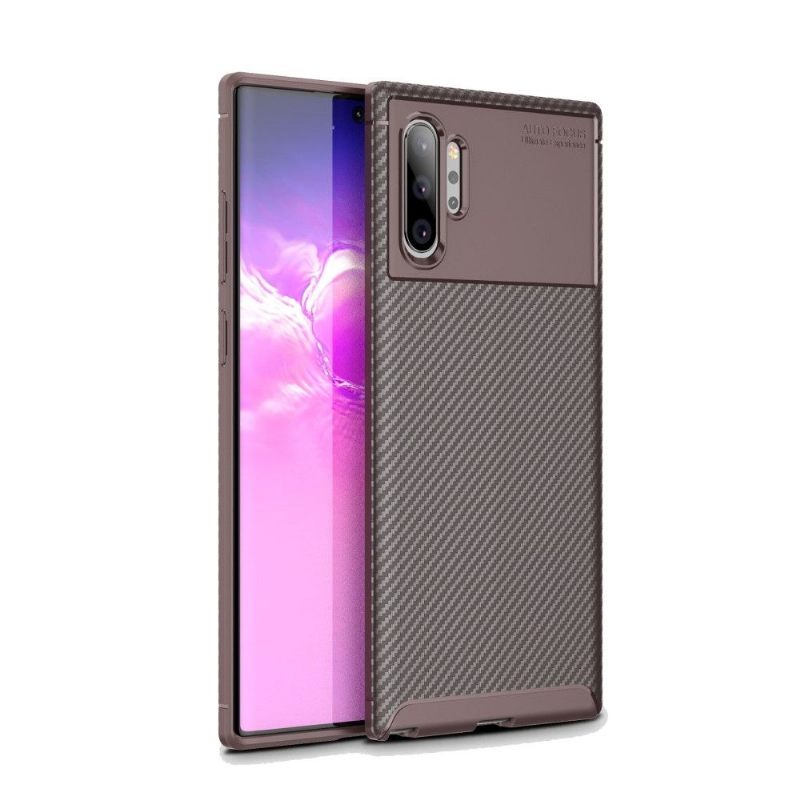 Hoesje voor Samsung Galaxy Note 10+ / Note 10+ 5G Karbon Stijlvol