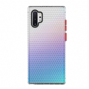 Hoesje voor Samsung Galaxy Note 10+ / Note 10+ 5G Siliconen Honingraat