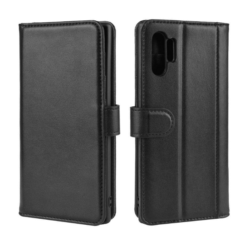 Leren Hoesje voor Samsung Galaxy Note 10+ / Note 10+ 5G Premium Leer