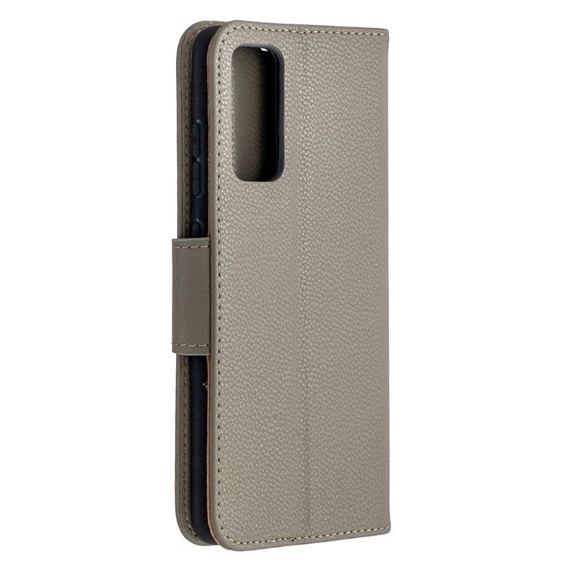 Cover voor Samsung Galaxy S20 FE Folio-hoesje Generfd Leereffect