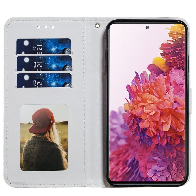 Folio-hoesje voor Samsung Galaxy S20 FE Ananas