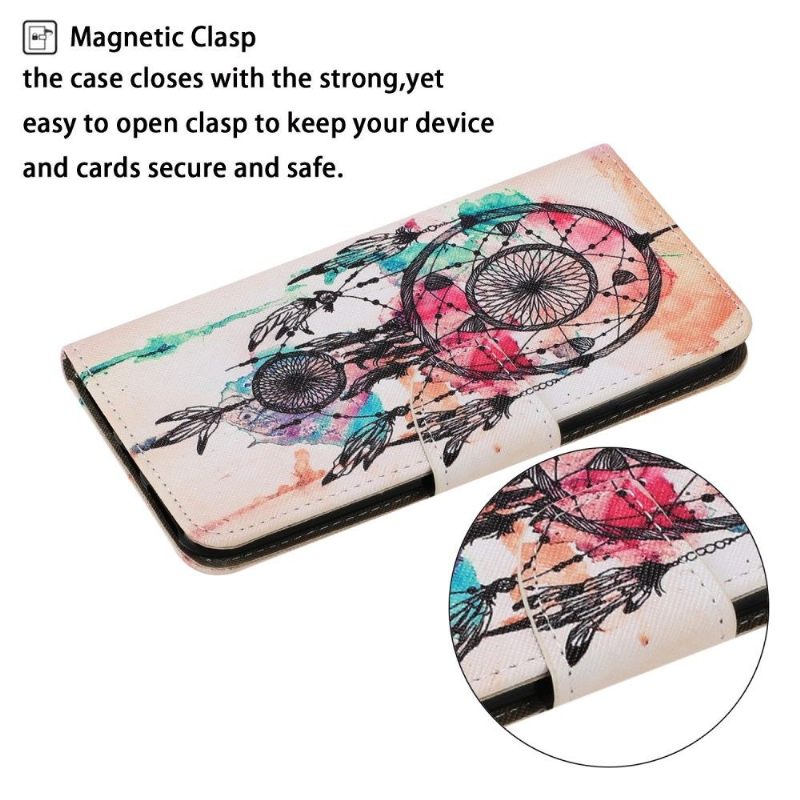 Folio-hoesje voor Samsung Galaxy S20 FE Aquarel Dromenvanger