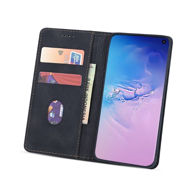 Folio-hoesje voor Samsung Galaxy S20 FE Hircus Leereffect