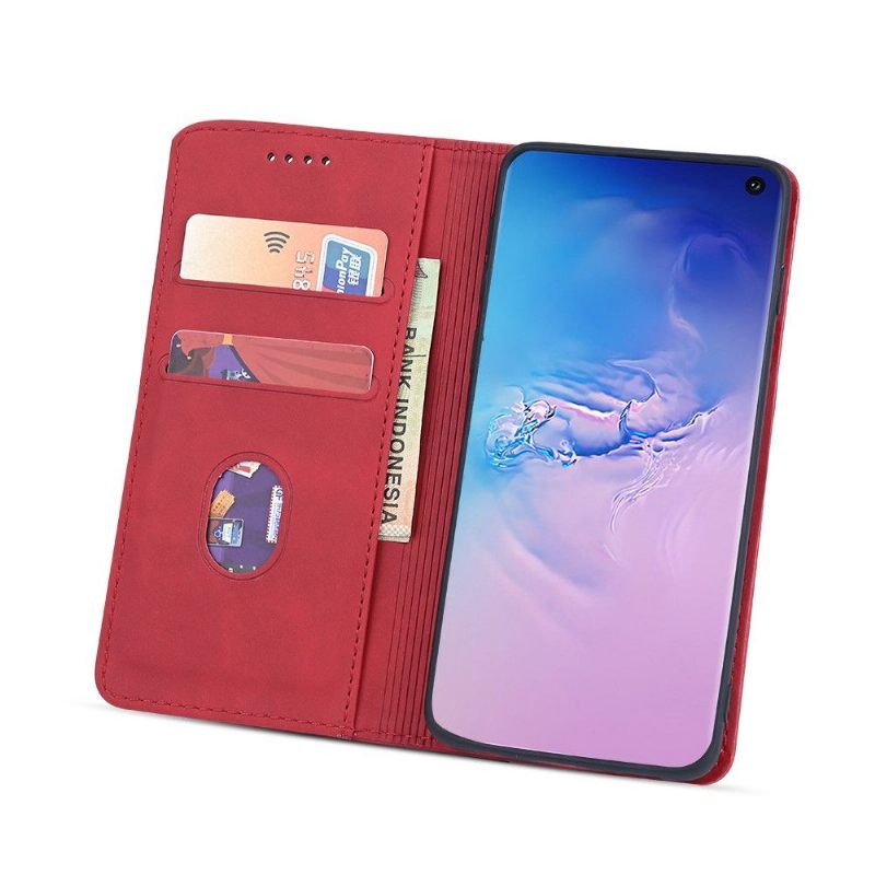 Folio-hoesje voor Samsung Galaxy S20 FE Hircus Leereffect