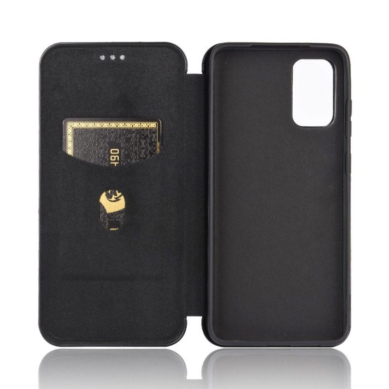 Folio-hoesje voor Samsung Galaxy S20 FE Koolstofvezeleffect