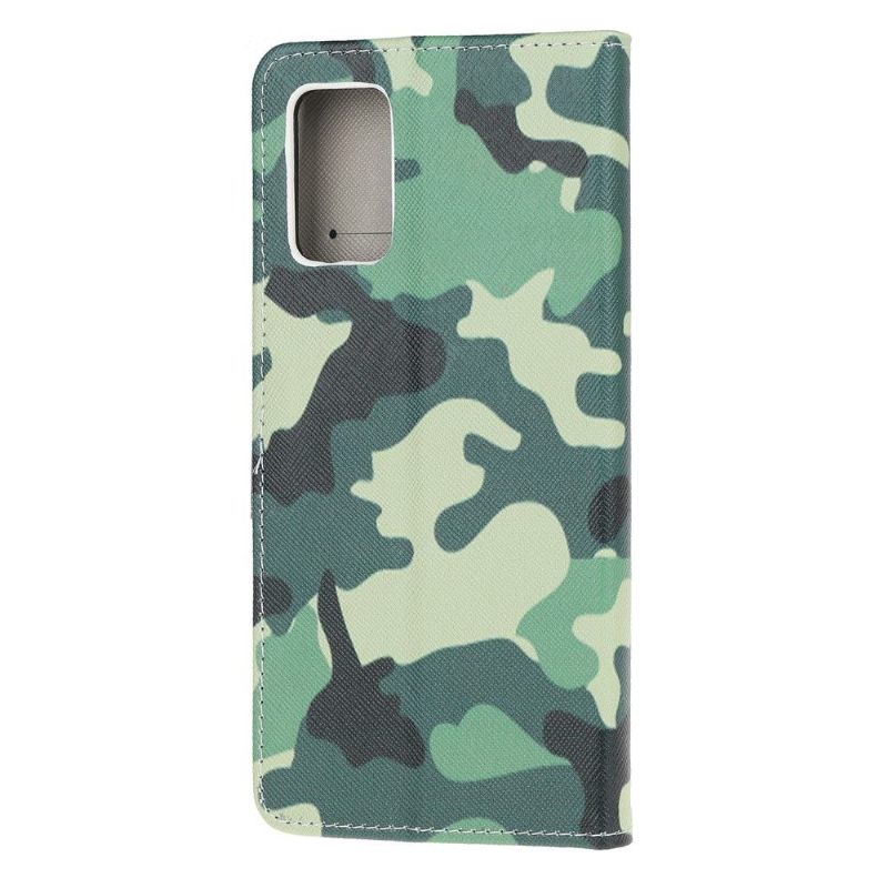 Folio-hoesje voor Samsung Galaxy S20 FE Militaire Camouflage