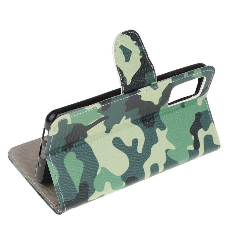 Folio-hoesje voor Samsung Galaxy S20 FE Militaire Camouflage