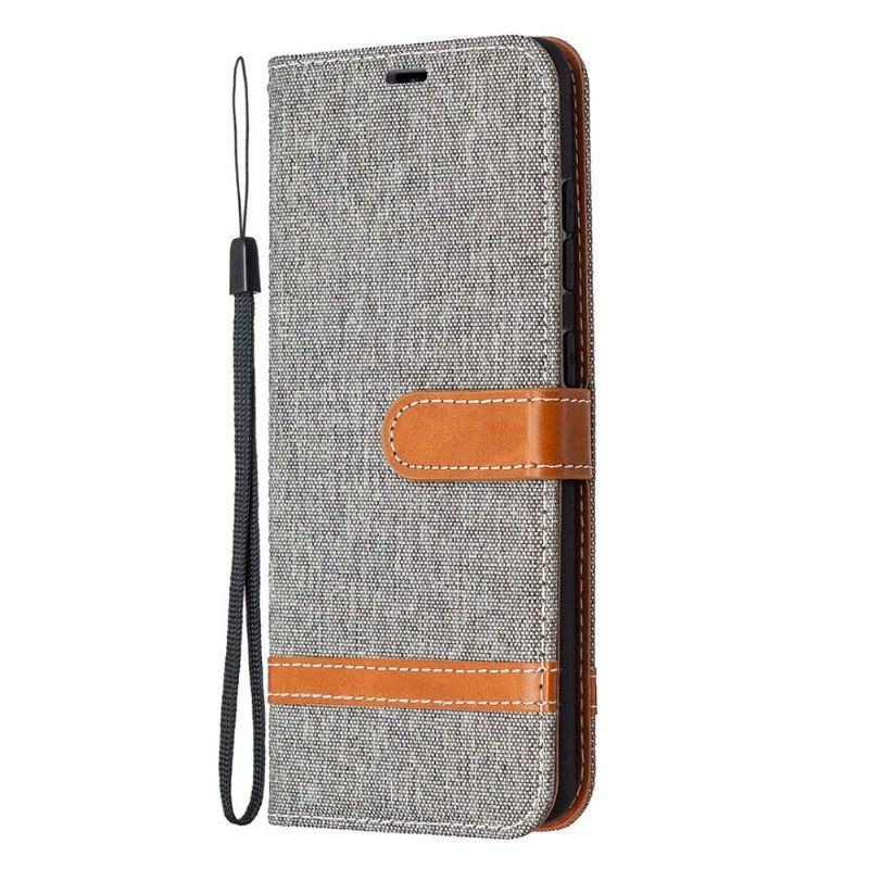 Folio-hoesje voor Samsung Galaxy S20 FE Stoffen Bekleding