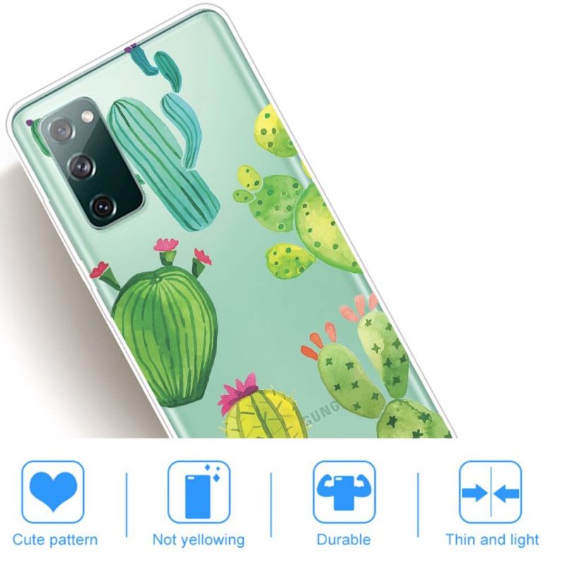 Hoesje voor Samsung Galaxy S20 FE Cactussen