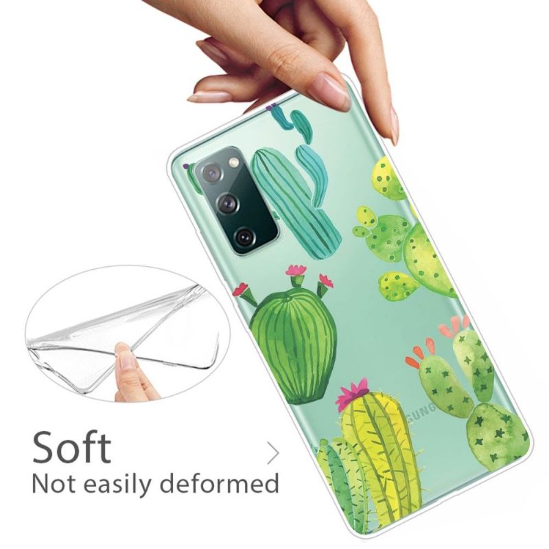 Hoesje voor Samsung Galaxy S20 FE Cactussen