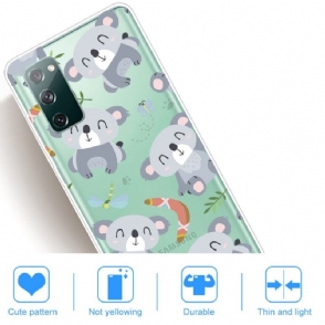 Hoesje voor Samsung Galaxy S20 FE Koala's