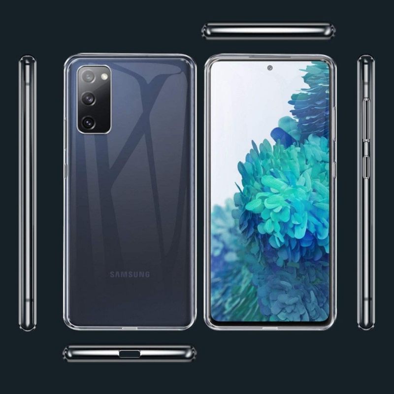 Telefoonhoesje voor Samsung Galaxy S20 FE + Beschermende Films Van Gehard Glas