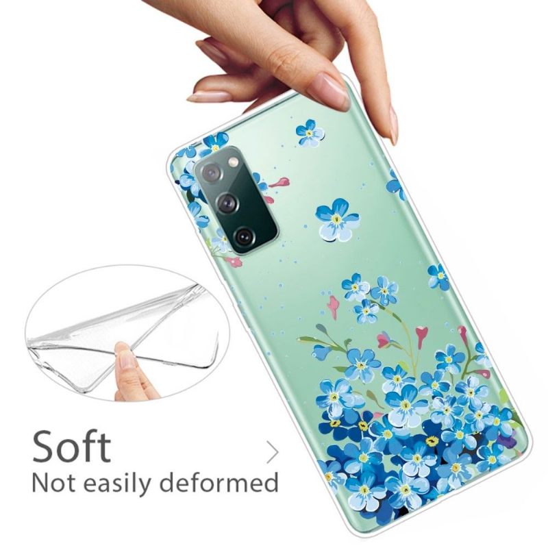 Telefoonhoesje voor Samsung Galaxy S20 FE Bescherming Limoniumbloem