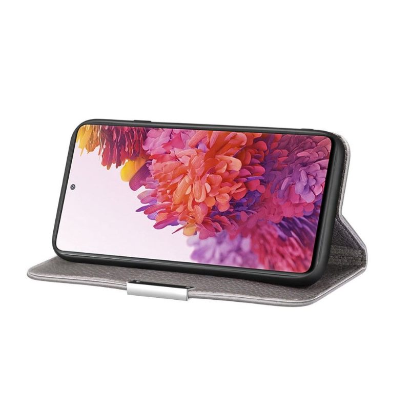 Telefoonhoesje voor Samsung Galaxy S20 FE Folio-hoesje Nerfachtig Kunstleer