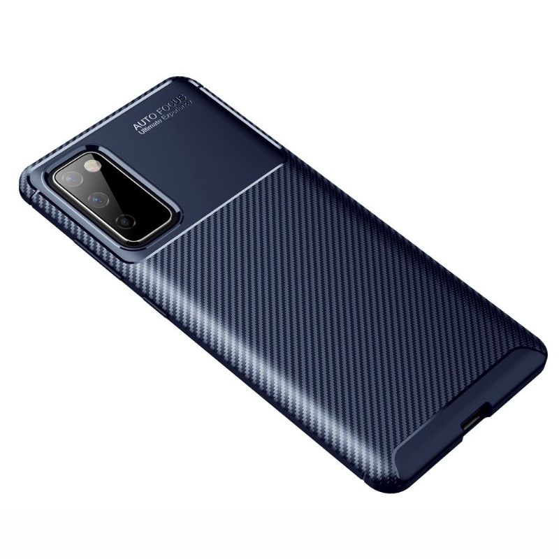 Telefoonhoesje voor Samsung Galaxy S20 FE Koolstofvezeleffect