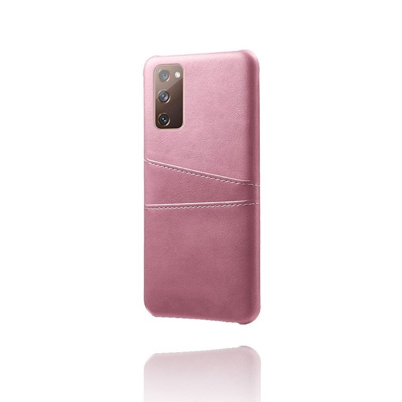 Telefoonhoesje voor Samsung Galaxy S20 FE Melody Leder Effect Kaarthouder